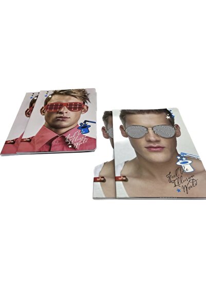 MAR A4 лінійований Cools серія дротяний зшитий подвійний набір шкільний зошит