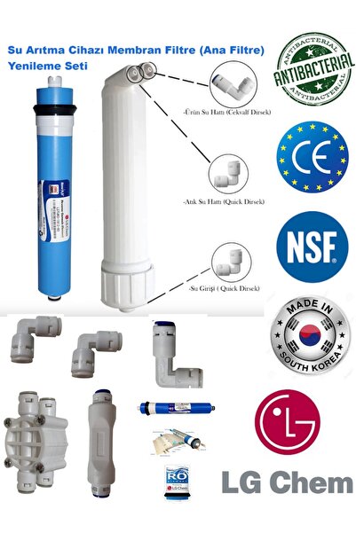 LG Chem Komple Membran-membran Kabı-shutoff-flow-check Valf-dirsek-hortum Tam...