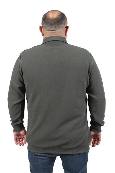 MocGrande Plus Size Polo Neck Sweat West Coast 22711