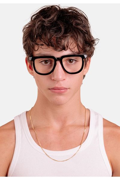 PORTRAIT Sonnenbrille - Schwarz - Rechteckig