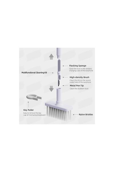 NanaShop 5 in 1 Keyboard and Headphone Cleaner Kit