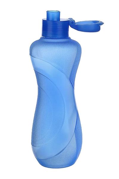 evikonu Water Flask Sports Flask Blue Flask 500 ml