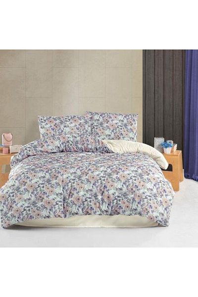Aryıldız Home Exclusive Husă pilotă din satin Bujor dublu
