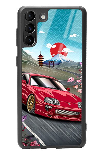 Spoyi حافظة هاتف سامسونج S-21 بلس سوبرا بتصميم لامع