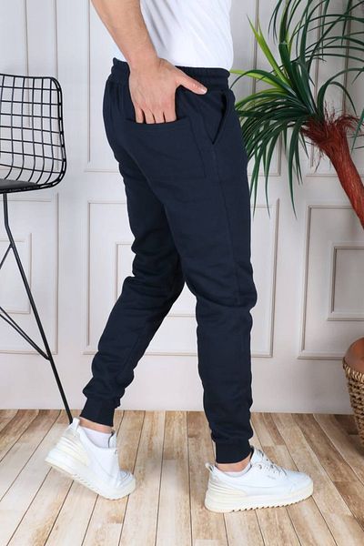 EXSPORT Slim Fit Jogger 3 κλωστές χειμερινές φόρμες