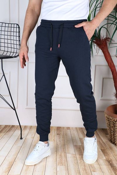 EXSPORT Slim Fit Jogger 3 κλωστές χειμερινές φόρμες