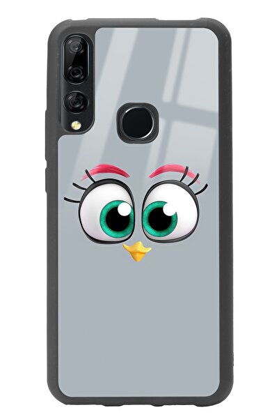 Spoyi Huawei Y9 Prime Grey Tasarımlı Glossy Telefon Kılıfı
