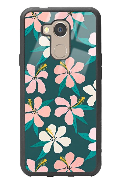 Spoyi General Mobile Gm 8 Leaf Flovers Tasarımlı Glossy Telefon Kılıfı