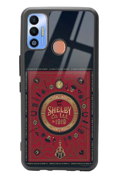 Spoyi غلاف هاتف لامع لهاتف Tecno Spark 7t Peaky Blinders من شركة Shelby Co.