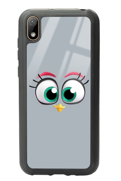Spoyi Glossy Phone Case for Huawei Y5 (2019) Gray Design
