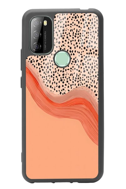 Spoyi P13 Blue Max 128 Glossy Phone Case with Nude Spotted Design