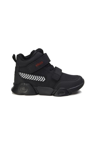 Vicco Mapa Boy's Black Booties Phylon Boots