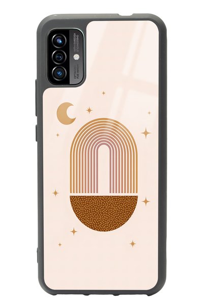 Spoyi P13 Blue Max Pro Lite 2022 Glossy Phone Case with Nude Art Night Design