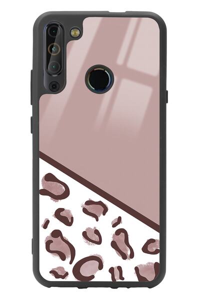 Spoyi Casper X20 Coffee Leopard Design Glossy Phone Case