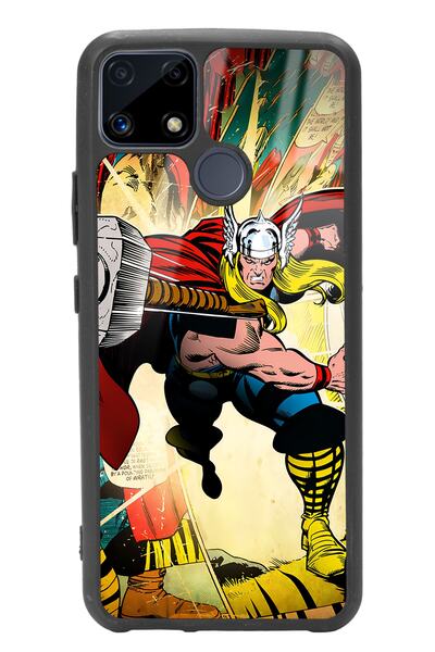 Spoyi Oppo Realme C25 Thor Design Glossy Phone Case