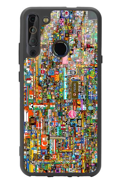 Spoyi حافظة هاتف لامعة بتصميم تذكاري لهاتف Casper X20 R/place