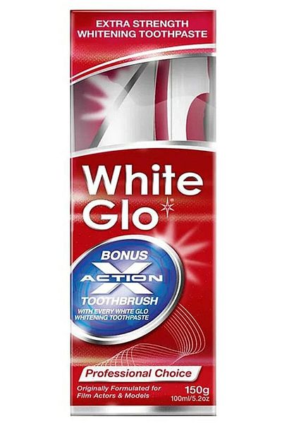 White Glo 100 ml Extra Whitening Stain Reducing Toothpaste