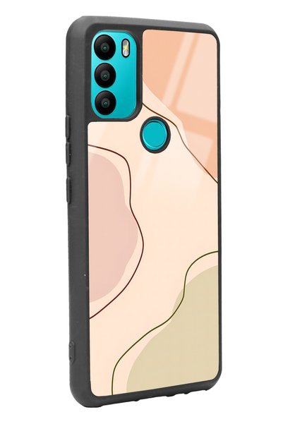 Spoyi General Mobile Gm 21 Plus Glossy Phone Case with Nude Colors Design
