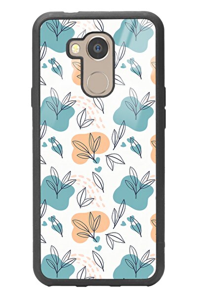Spoyi General Mobile Gm 8 Minik Yapraklar Tasarımlı Glossy Telefon Kılıfı