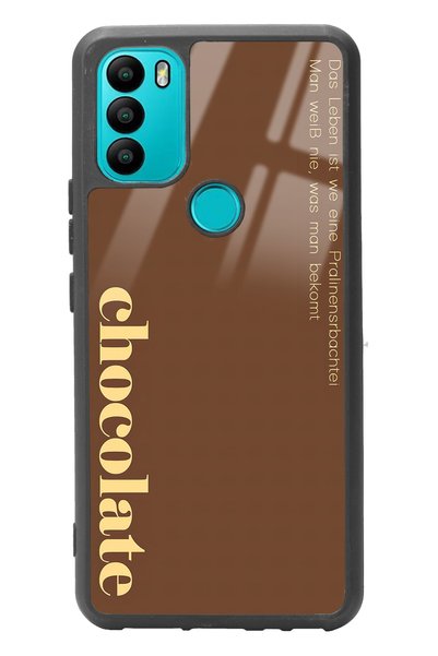 Spoyi General Mobile Gm 21 Plus Glossy Phone Case with Chocolate Design