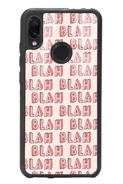 Spoyi حافظة هاتف لامعة بتصميم بلاه بلاه لهاتف Xiaomi Redmi Note 7