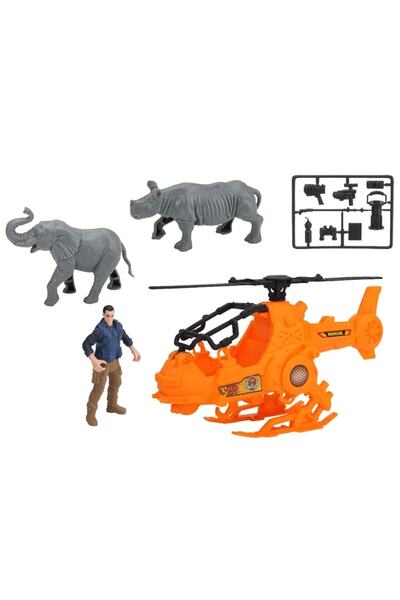 Sunman Wild Quest Safari Animal Rescue Play Set