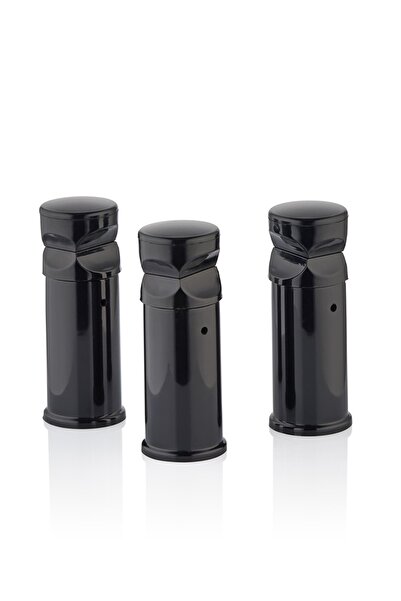 TOPRAK HAVLUPAN 3 Lü Havlupan Radyatör Montaj Seti Siyah Renk