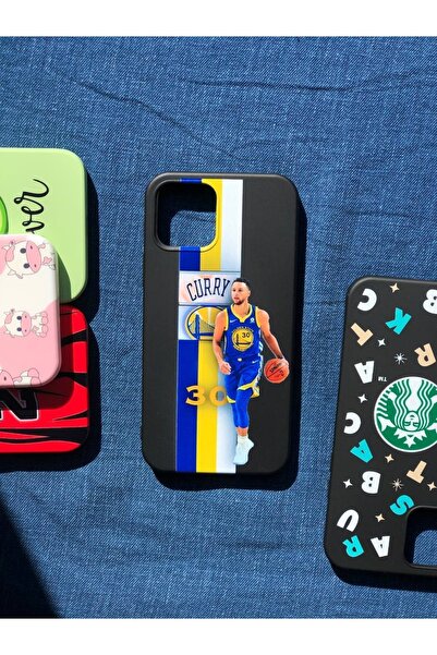 izzytech حافظة ستيفن كاري مخملية متوافقة مع هاتف آيفون 12 / 12 برو