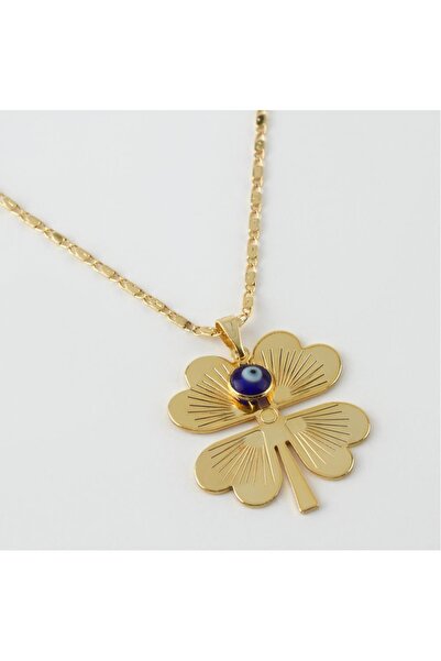 Genel Markalar Sacha Yonca Figürlü Nazarlı Kolye