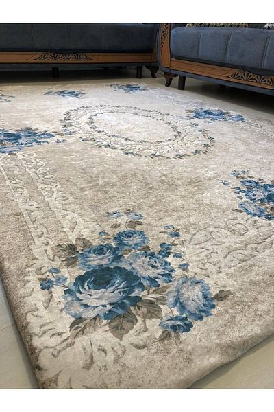 Miray Tekstil Fistanbul Silk Velvet Carpet Cover