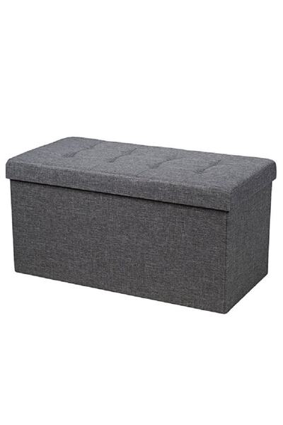 DeccoStil Sandıklı Bench / Çamaşır & Oyuncak Kutusu 30*60 Cm