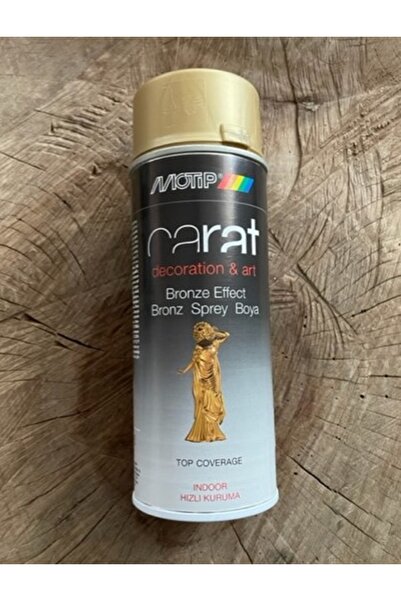Motip Carat 400ml Altın Bronz Renk Efekt Sprey Boya Parlak Bronz