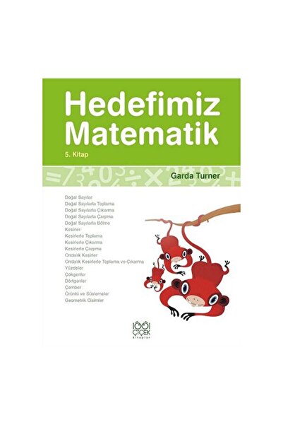 1001 Çiçek Kitaplar Hedefimiz Matematik 5. Kitap Garda Turner - Garda Turner