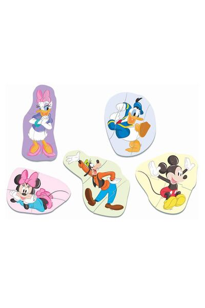 EDUCA أحجية الصور المقطوعة التعليمية بيبي ميكي والأصدقاء - لعمر 24 شهرًا فما فوق