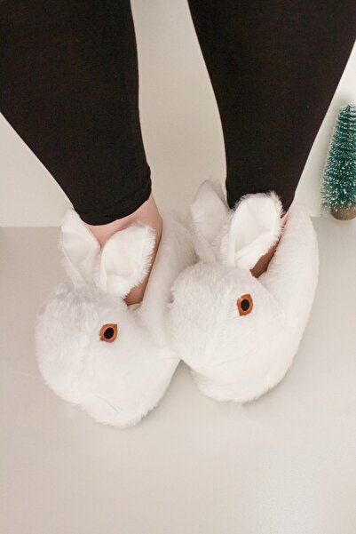 Esra Kadın Tavşanlı Kışlık Ev Pandufu Tavşan Panduf