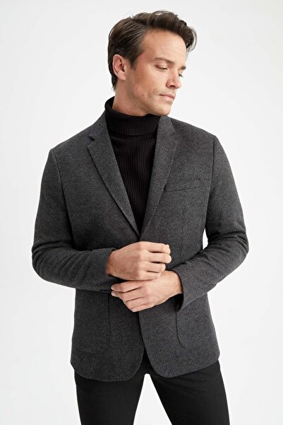 DeFacto Gefütterter Blazer im Slim Fit Z3317az22wn