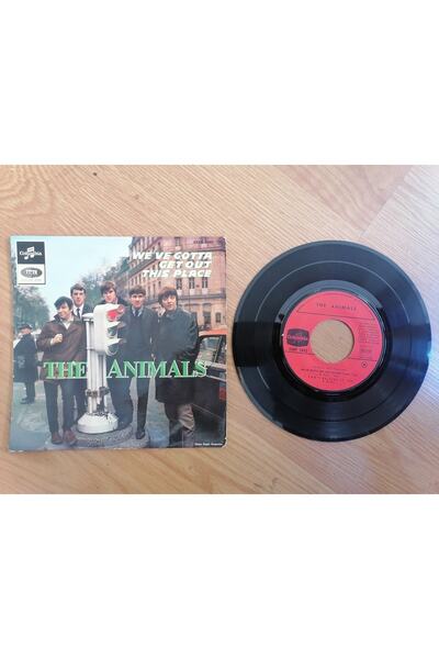 The Animals - We’ve Gotta Get Out Of This Place - 1965 Fransa Basım 4 Parçalık Ep 2. El