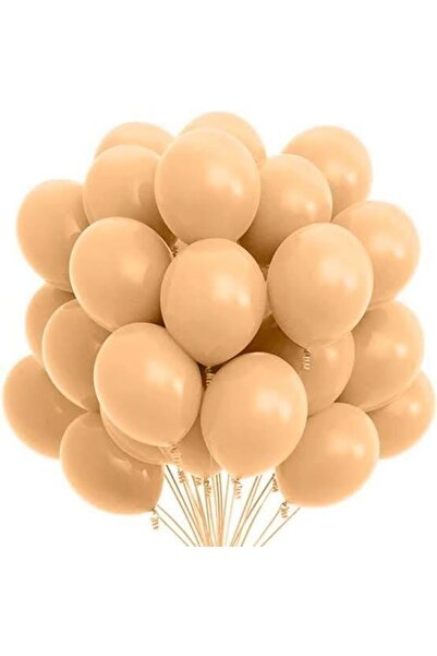 MERT AMBALAJ Nude Color Balloon 10 Pieces (12 inches)