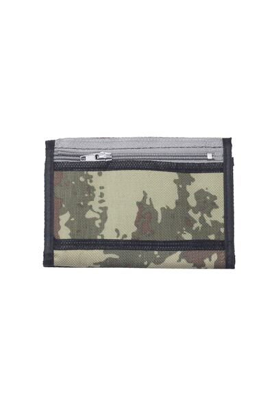 Genel Markalar Asker Cüzdanı Kamuflaj Desen Kimlik Bölmeli