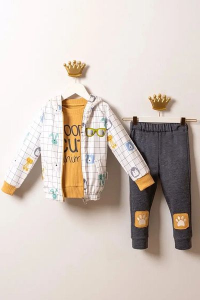 ADABEBEK Children's Suit with Raincoat and Jacket