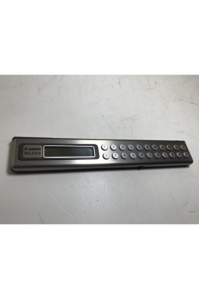 Canon Ruler-8 Made In Japan Kutusunda Cetvelli Hesap Makinası - Koleksiyon Ürünü
