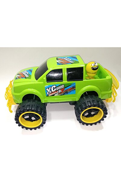 abnturk Sallanan Kafa Emoji Hediye Dev Tekerli 45cm Jumbo Pickup Xc2000 Arazi...
