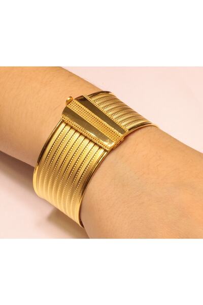 Hakan Güler Kuyumculuk Altın Rize Model Hasır Kelepçe Bilezik