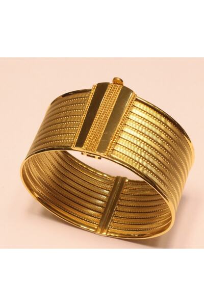 Hakan Güler Kuyumculuk Altın Rize Model Hasır Kelepçe Bilezik