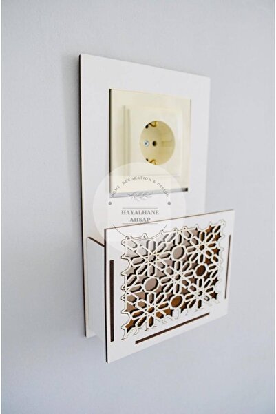 HAYALHANE AHŞAP HOME DECORATION & DESIGN Telefon Şarj Standı /cep Telefonu Tu...