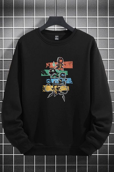 macklin Hanorac negru, unisex, femei, bărbați, cu imprimeu Mortal Pokemon