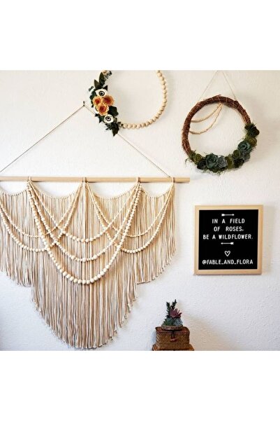 Makrome Duvar Süsü