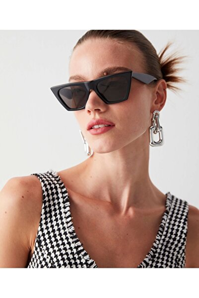 İpekyol Houndstooth Pattern Crop Blouse