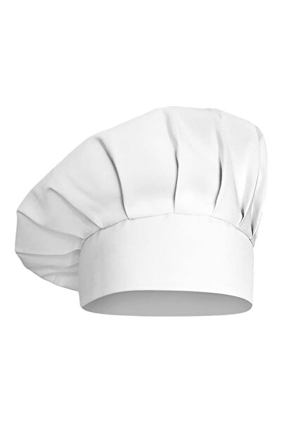 Tasarım Trend Chef Cook Mushroom Cap Alpaca Fabric White