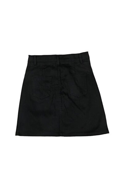 FATELLA Girls 23 April 29 October 10 November Buttoned Linen Show Daily Skirt